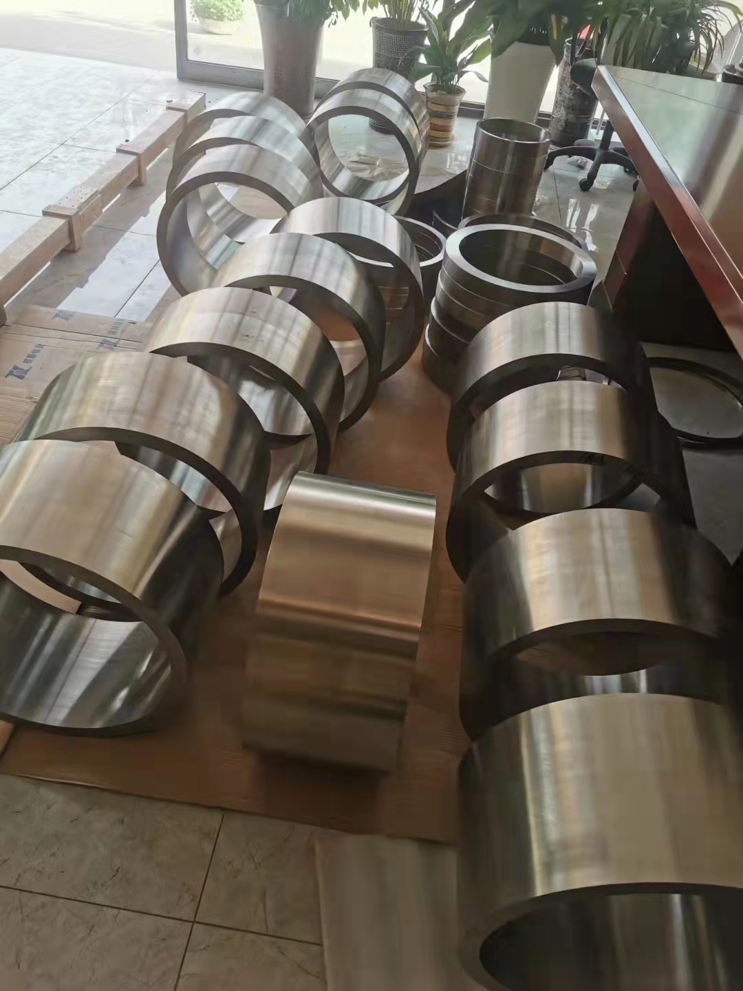 خاتم التيتانيوم Ti-6Al-4V Gr5 ASTM B381